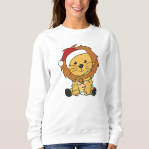 Sudadera Navidades de leones niegan a los animales de invie