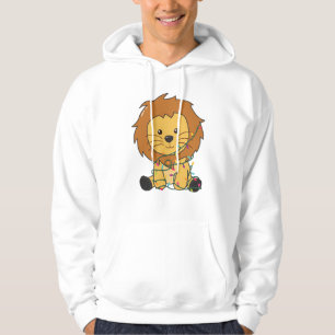 Sudadera Navidades de leones niegan a los animales de invie