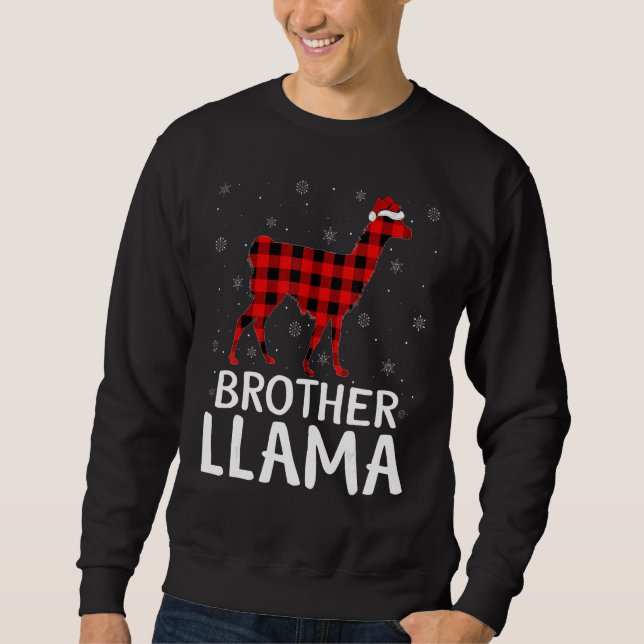 Sudadera Navidades de Llama a Búfalo Correspondientes Paj (Anverso)