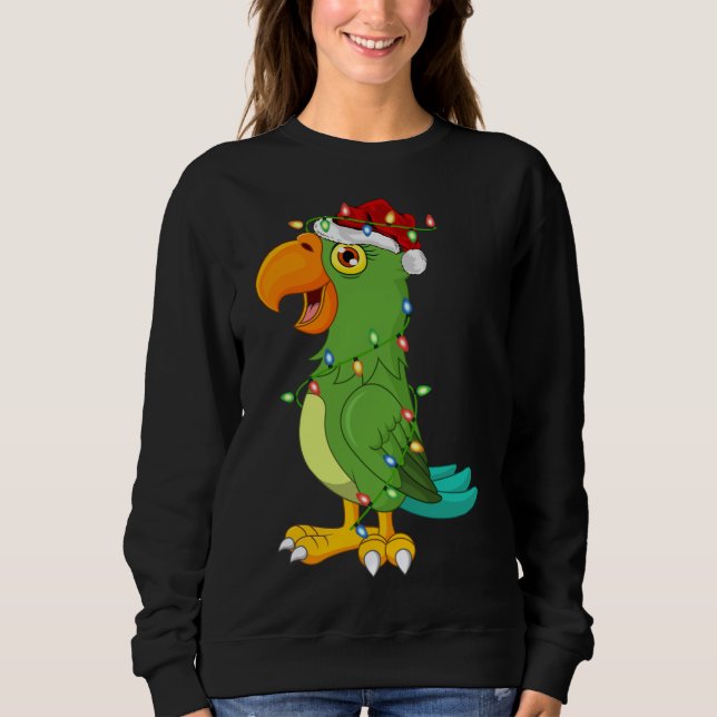 Sudadera Navidades de Macaw Bird Lover Xmas (Anverso)