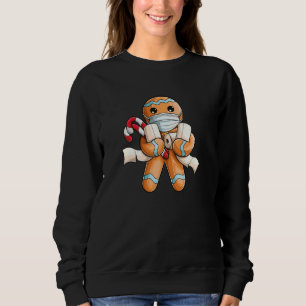 Sudadera Navidades de máscara facial Gingerbread 2020 Quara