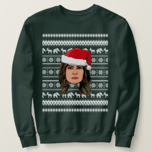 Sudadera NAVIDADES de MELANIA TRUMP