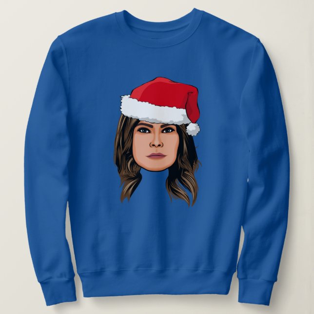 Sudadera NAVIDADES de MELANIA TRUMP (Anverso del diseño)
