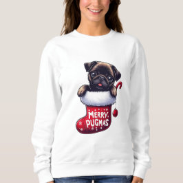 Sudadera Navidades de "Merry Pugmas"
