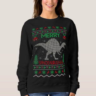 Sudadera Navidades de Merry Spinosaurus Xmas Ugly Spinosaur