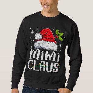 Sudadera Navidades de Mimi Claus Familia Pajama Matando Nav