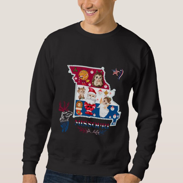 Sudadera Navidades de Misuri (Anverso)