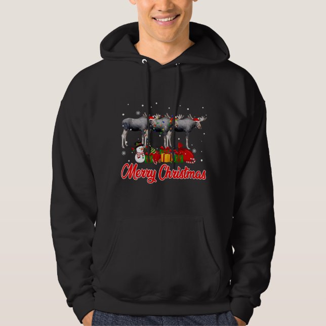 Sudadera Navidades de Moose Pajama Divertidas navidades alu (Anverso)