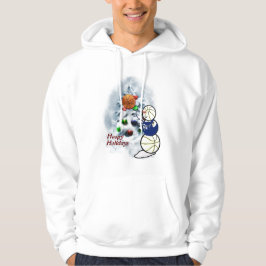 Sudadera Navidades de Nieve de Baloncesto
