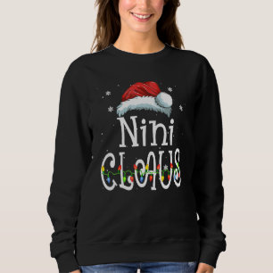 Sudadera Navidades de Nini Claus Familia Pajama Matando Nav