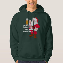 Sudadera Navidades de noticias divertidos de Beer Lover San