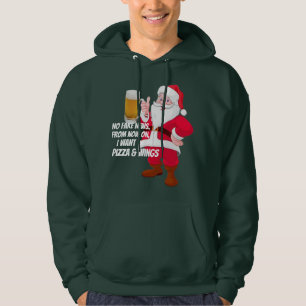 Sudadera Navidades de noticias divertidos de Beer Lover San