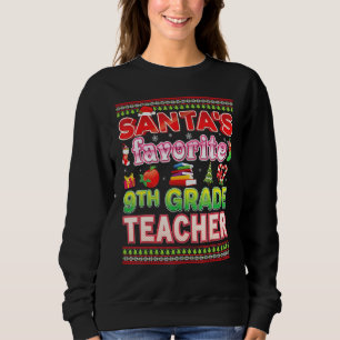 Sudadera Navidades de noveno grado favoritos de Santa Elena