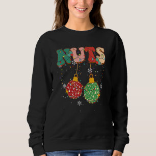 Sudadera Navidades de nueces de pecho coincidentes Parejas