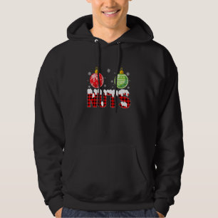 Sudadera Navidades de nueces de pecho que coinciden con cas