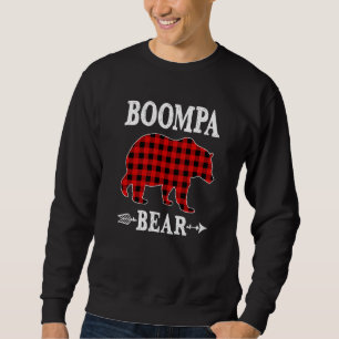 Sudadera Navidades de oso boompa Pajama Red Plaid Buffalo F