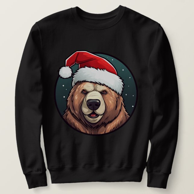 Sudadera Navidades de osos (Anverso del diseño)