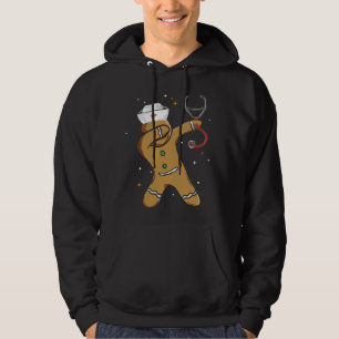Sudadera Navidades de pan de jengibre enfermeras divertidas