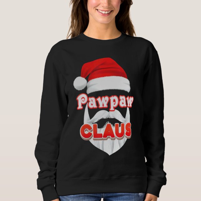 Sudadera Navidades de Pawpaw Claus (Anverso)
