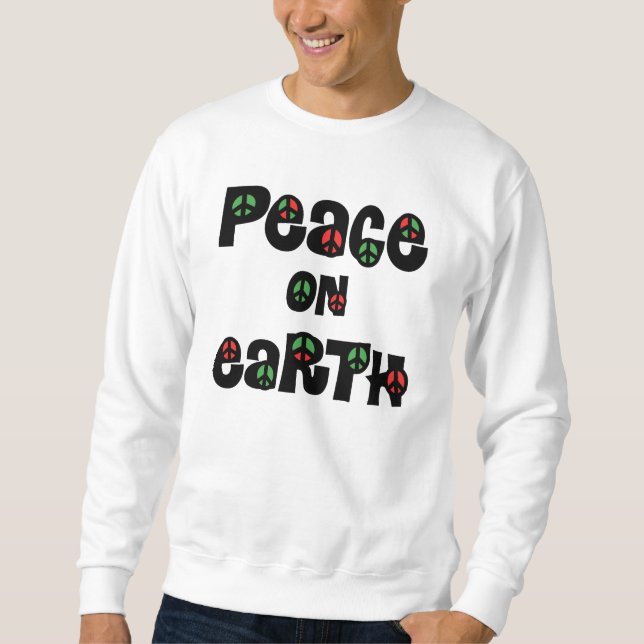 Sudadera Navidades de Paz en la Tierra (Anverso)