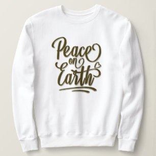 Sudadera Navidades de Peace On Earth Holidays Regalo Sweats