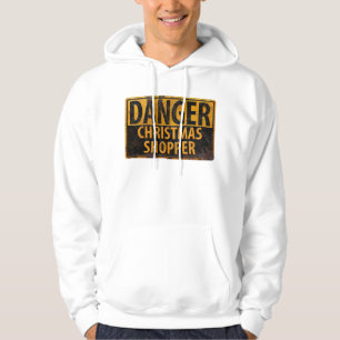 Sudadera Navidades DE PELIGRO - Signo de advertencia Metali