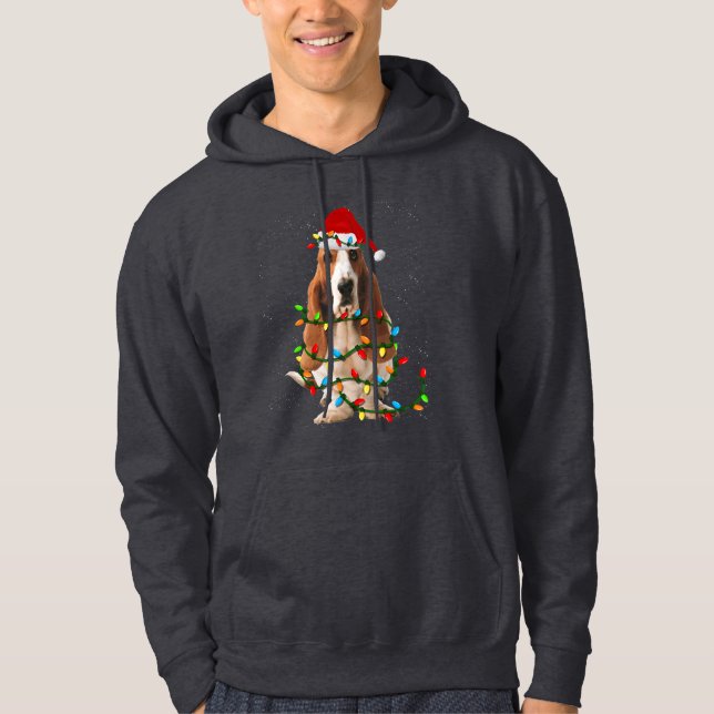Sudadera navidades de perritos de perritos divertidos perri (Anverso)