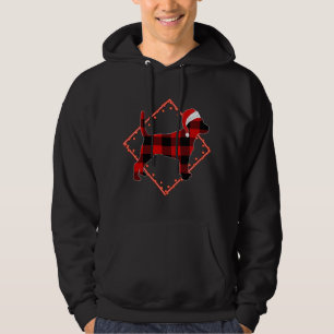 Sudadera Navidades de Perro Beagle Rojo