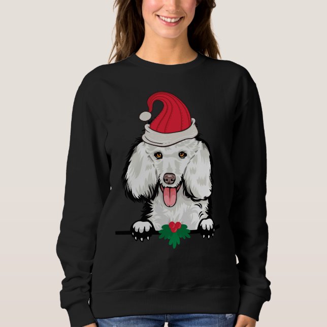 Sudadera Navidades de perro canino (Anverso)