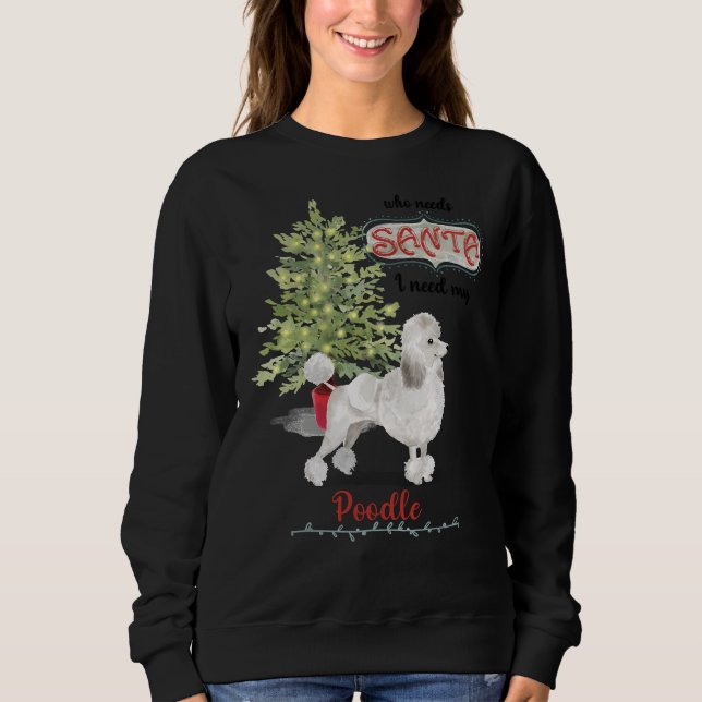Sudadera Navidades de perro canino (Anverso)