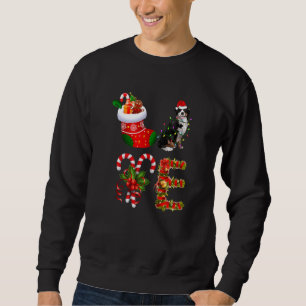 Sudadera Navidades de perro de montaña de Berna encienden a