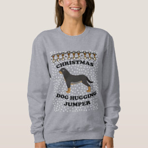 Sudadera Navidades de perro de Rottweiler