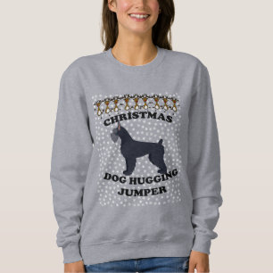 Sudadera Navidades de perro de Schnauzer
