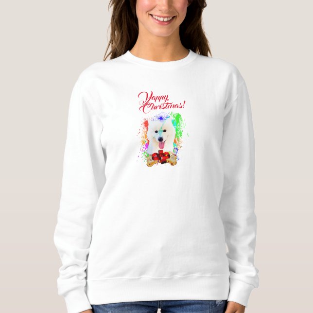 Sudadera Navidades de Perro Yappy personalizados (Anverso)