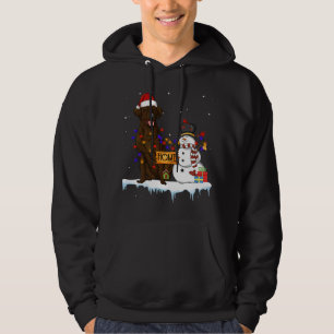 Sudadera Navidades de perros de Chesapeake en la Bahía Niev