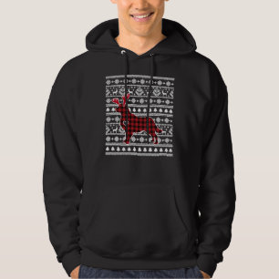Sudadera Navidades de perros de la colección Red Plaid Buff
