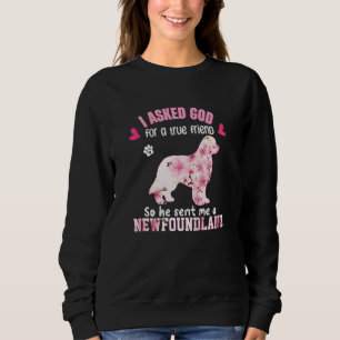 Sudadera Navidades de perros de Terranova adoran al propiet