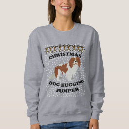 Sudadera Navidades de perros del rey Charles Spaniel