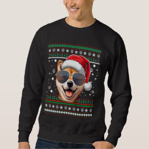 Sudadera Navidades de perros inu de Santa Shiba