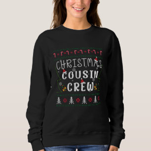 Sudadera Navidades de pijamas casados de equipo de primos r