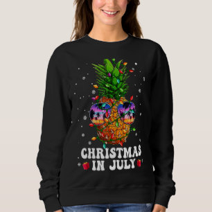 Sudadera Navidades De Piña En Julio En Las Playas De Aloha 