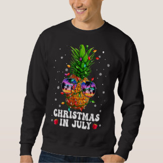 Sudadera Navidades De Piña En Julio En Las Playas De Aloha