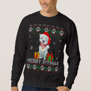 Sudadera Navidades de Pitbull: Feliz Pitmas, Navidades dive