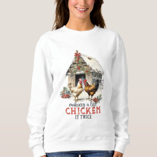 Sudadera Navidades de pollo