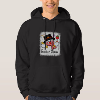 Sudadera Navidades de profesores divertidos Snowman Squad