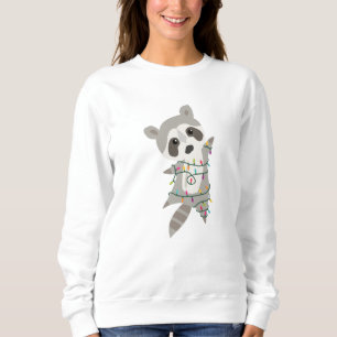 Sudadera Navidades de Raccoon