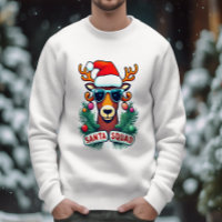 Navidades de reno Guay de Santa Squad con anteojos