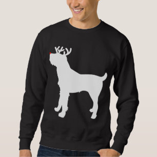Sudadera Navidades de reno Spinone Italiano Perro
