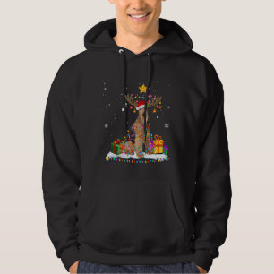 Sudadera Navidades de renos de Airedale Terrier Dog Navidad
