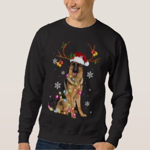Sudadera Navidades de renos de Navidades pastores alemanes 